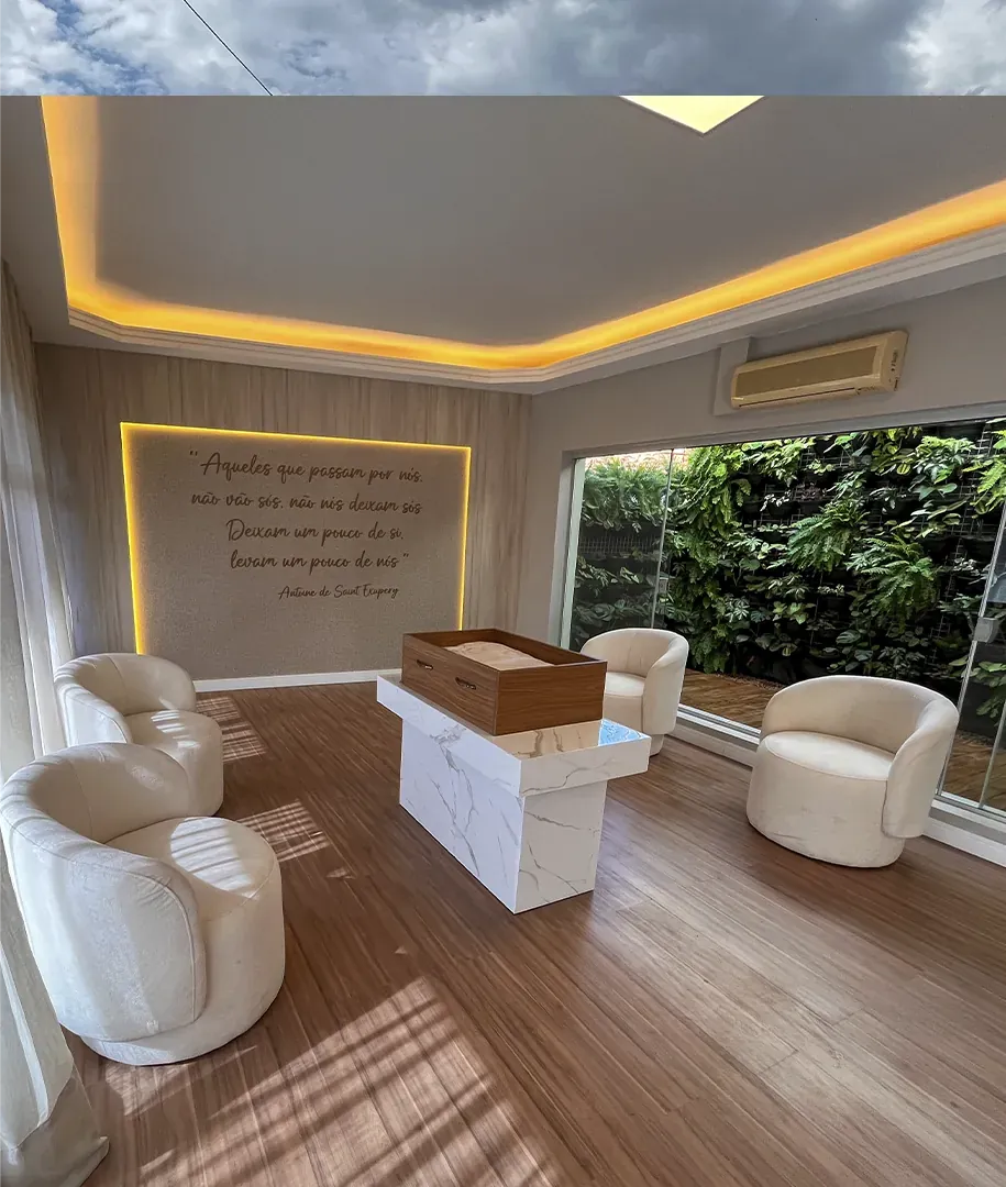 Sala de velório RIP PET